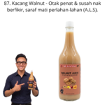 87. Jus Kacang Walnut Halia Mr Bentong