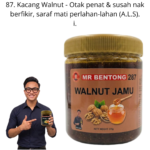 287. Jamu Kacang Walnut Mr Bentong