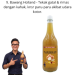 9. Jus Bawang Kuning Halia Mr Bentong