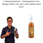 609. Hair Shampo Bawang Kuning Mr Bentong