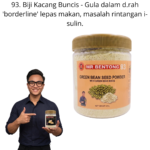 193. Serbuk Kacang Buncis Mr Bentong