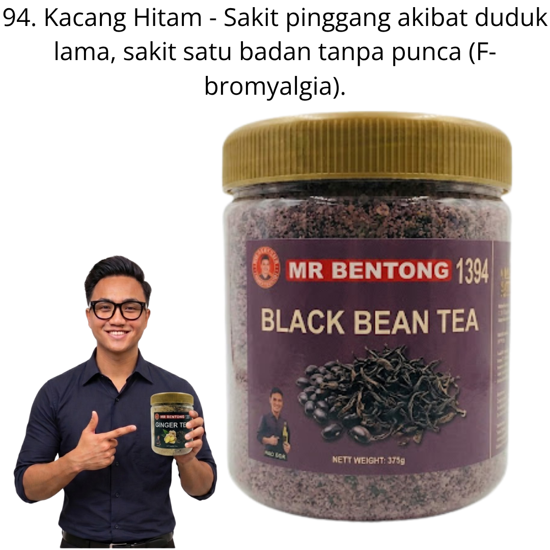94 1394. Tea Kacang Hitam Mr Bentong - Image 1