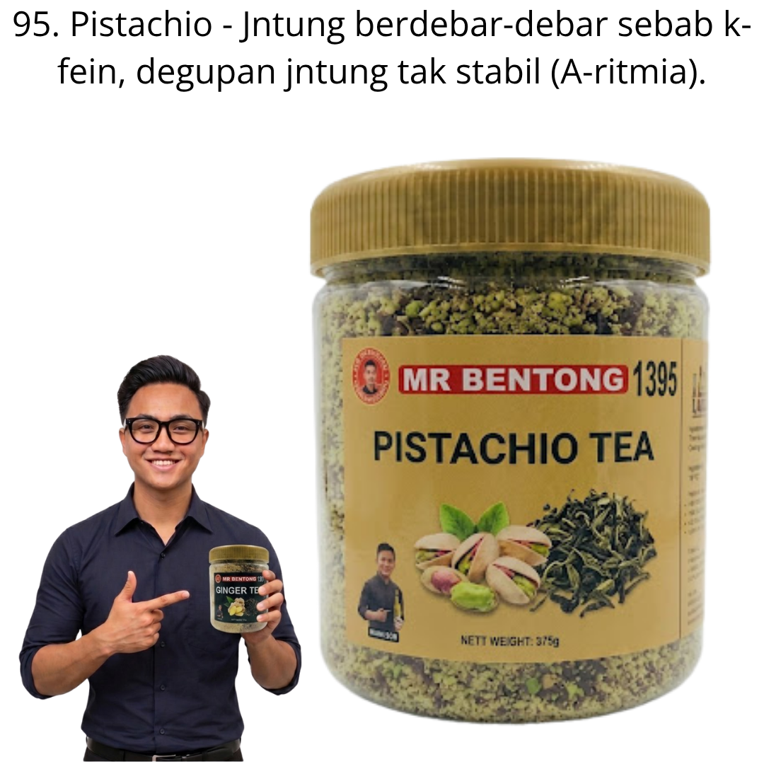 95 1395. Tea Kacang Pistachio Mr Bentong - Image 1
