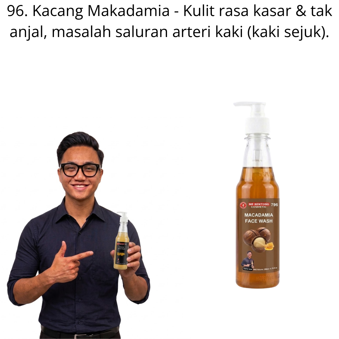 96 796. Face Wash Kacang Makadamia Mr Bentong - Image 1