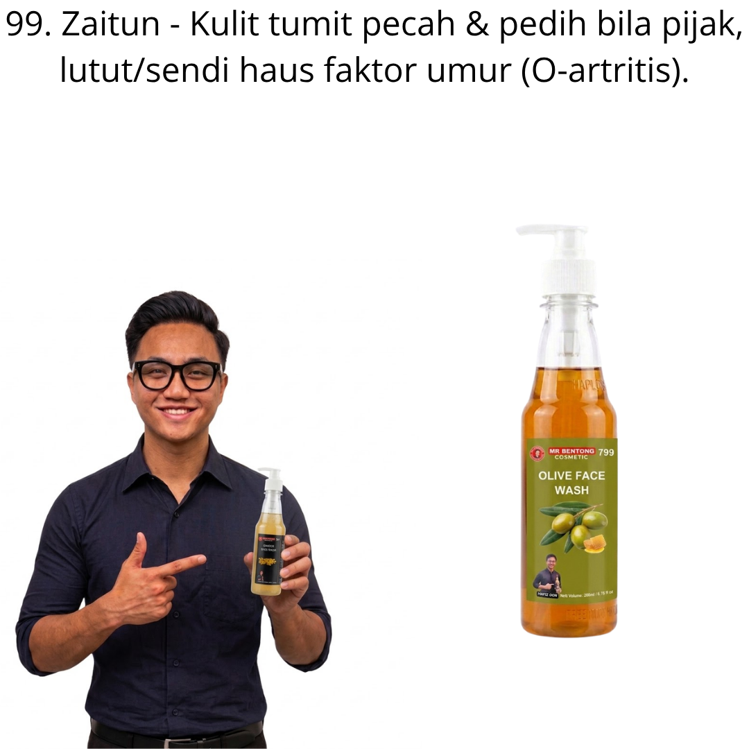 99 799. Face Wash Zaitun Mr Bentong - Image 1